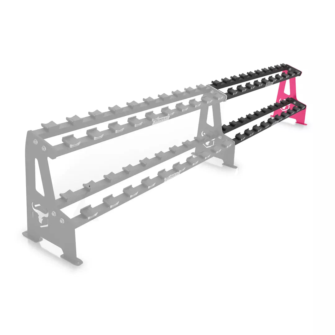 2-Tier Commercial Dumbbell Rack Extension U6