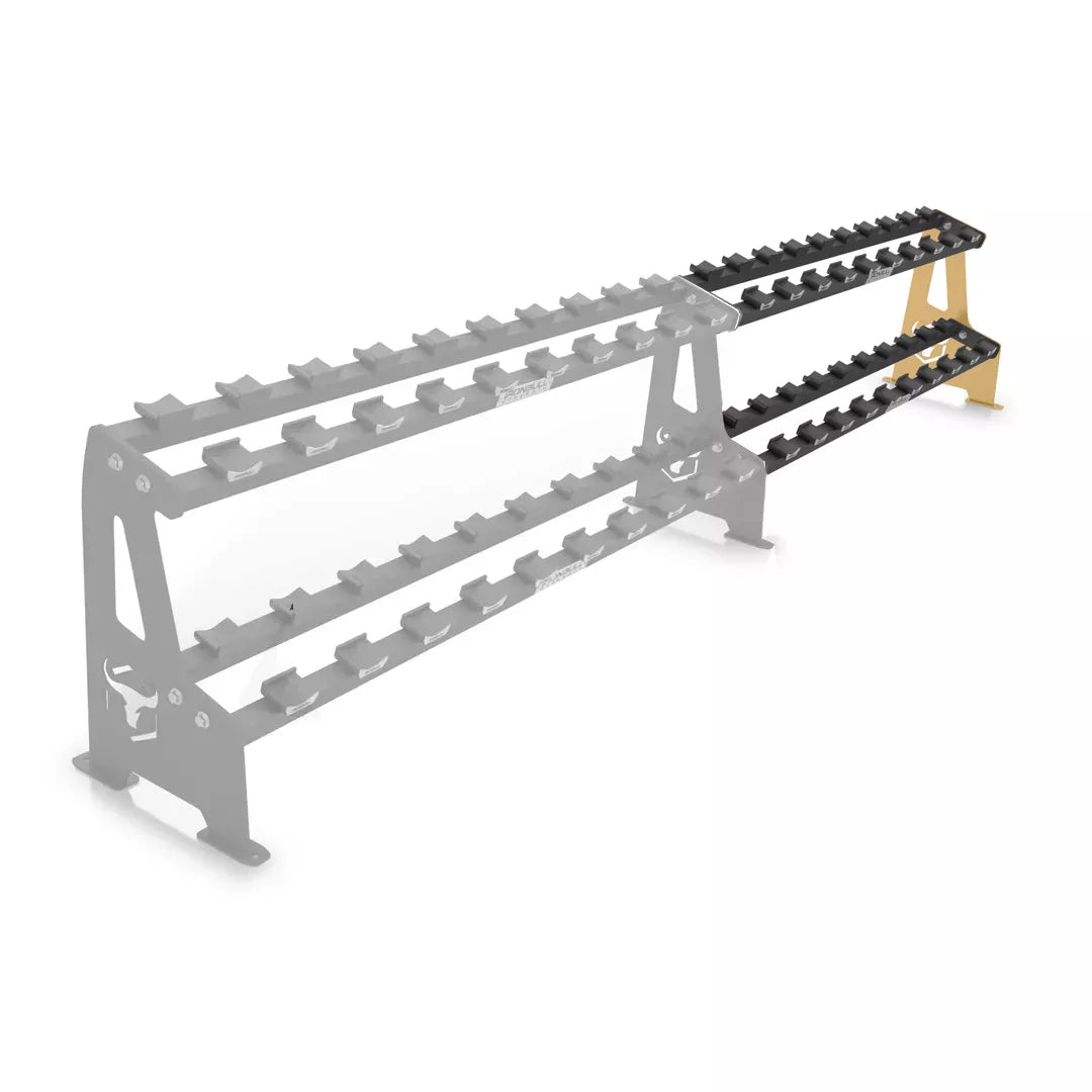 2-Tier Commercial Dumbbell Rack Extension U6