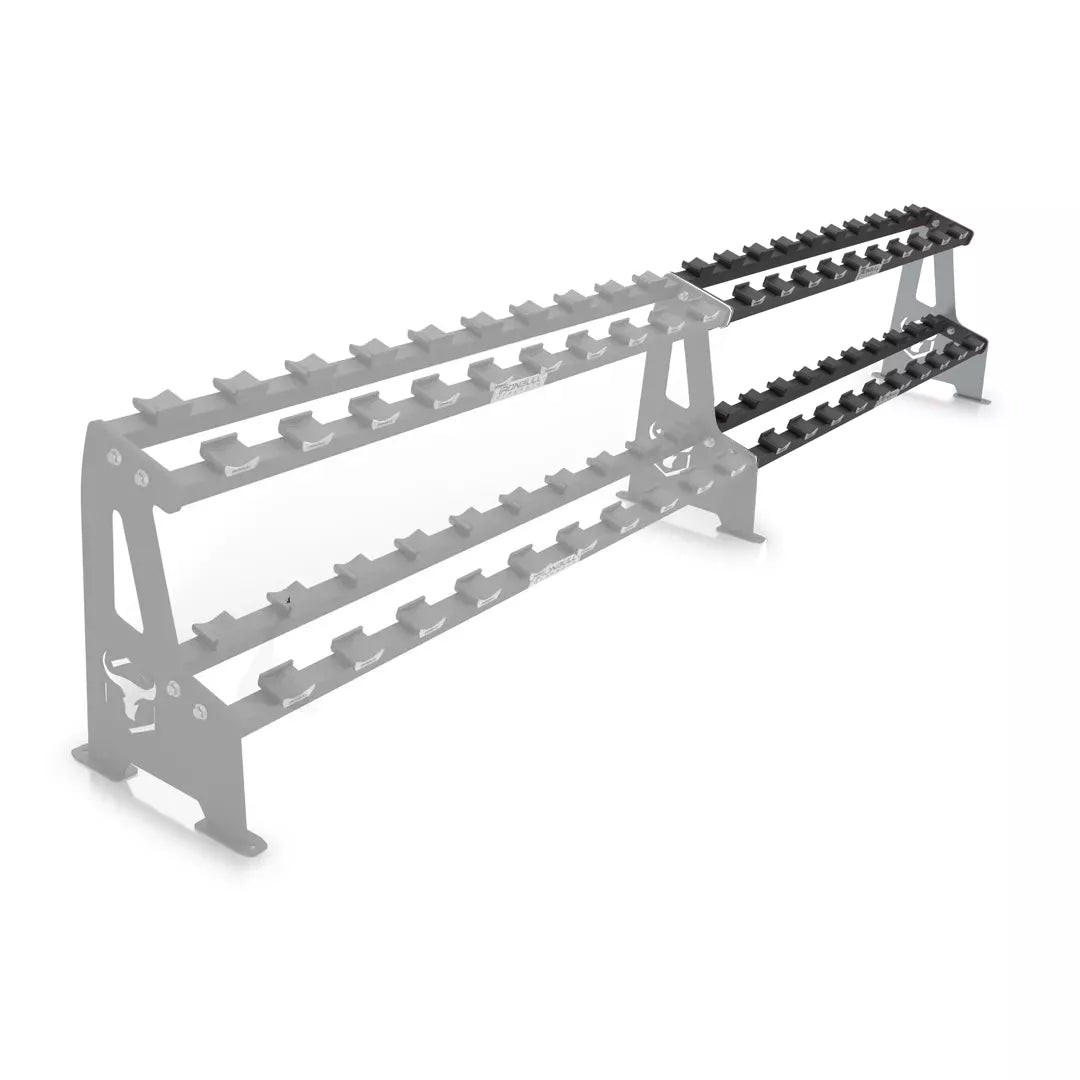 2-Tier Commercial Dumbbell Rack Extension U6