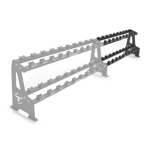 2-Tier Commercial Dumbbell Rack Extension U6