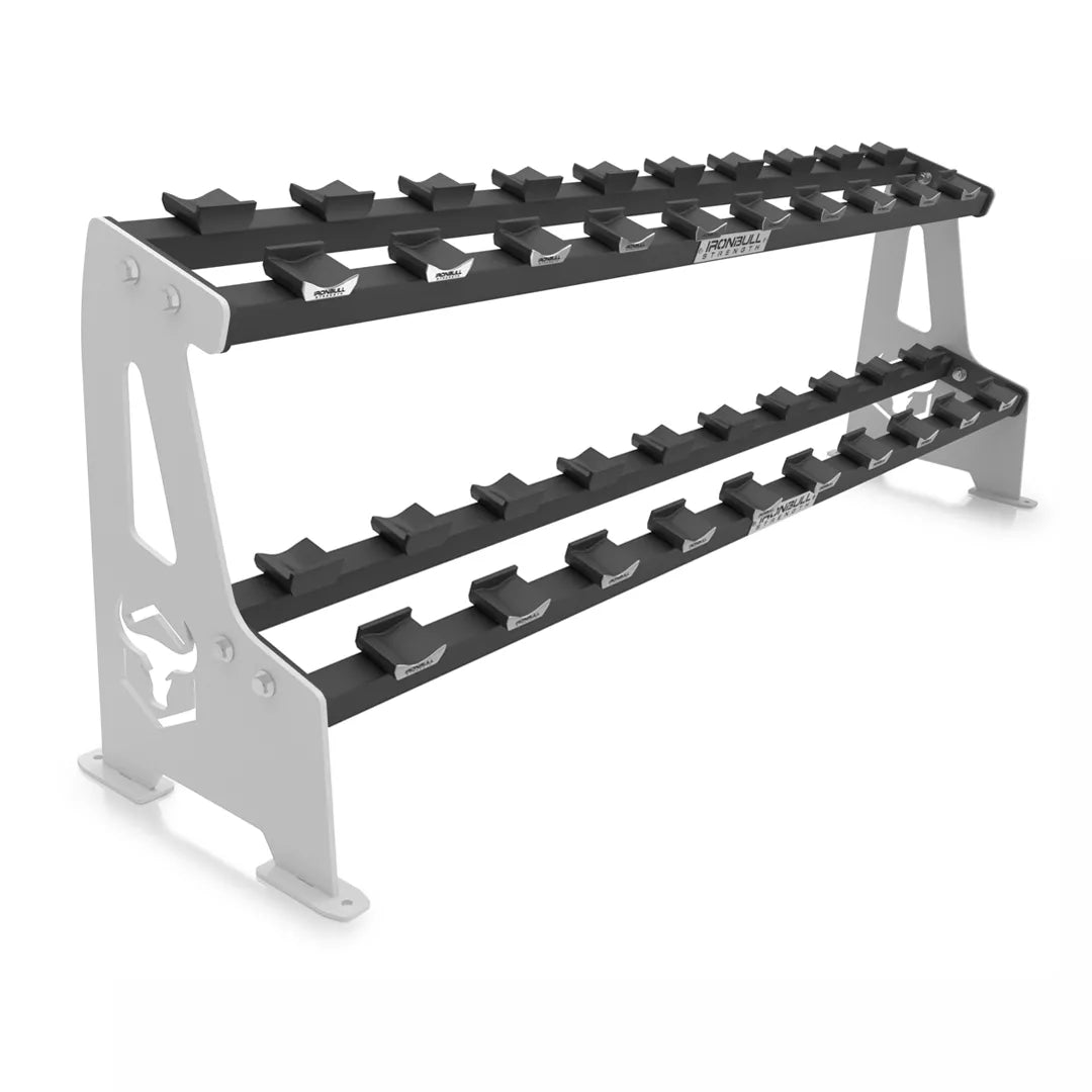 2-Tier Commercial Dumbbell Rack F9