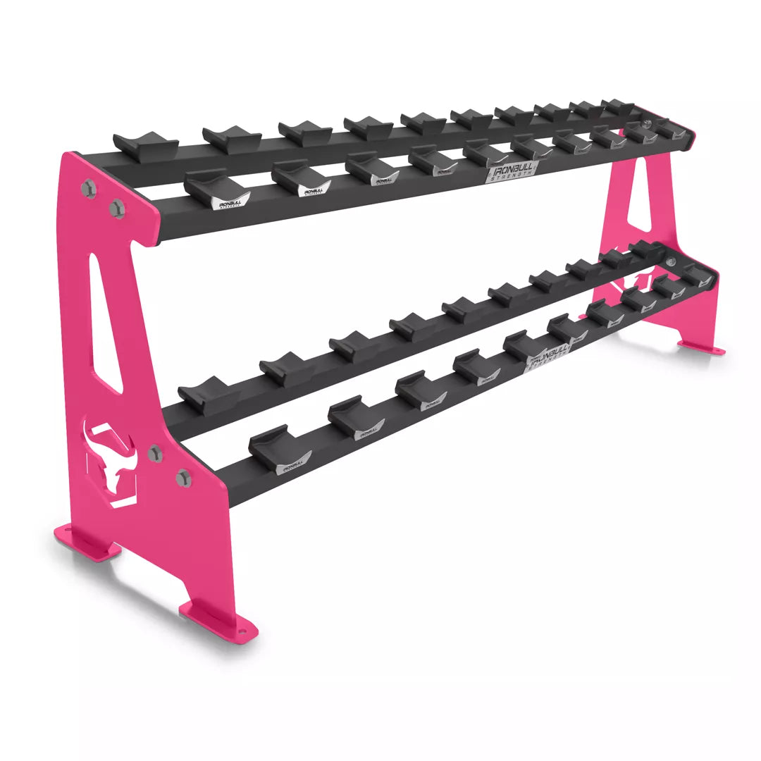 2-Tier Commercial Dumbbell Rack F9