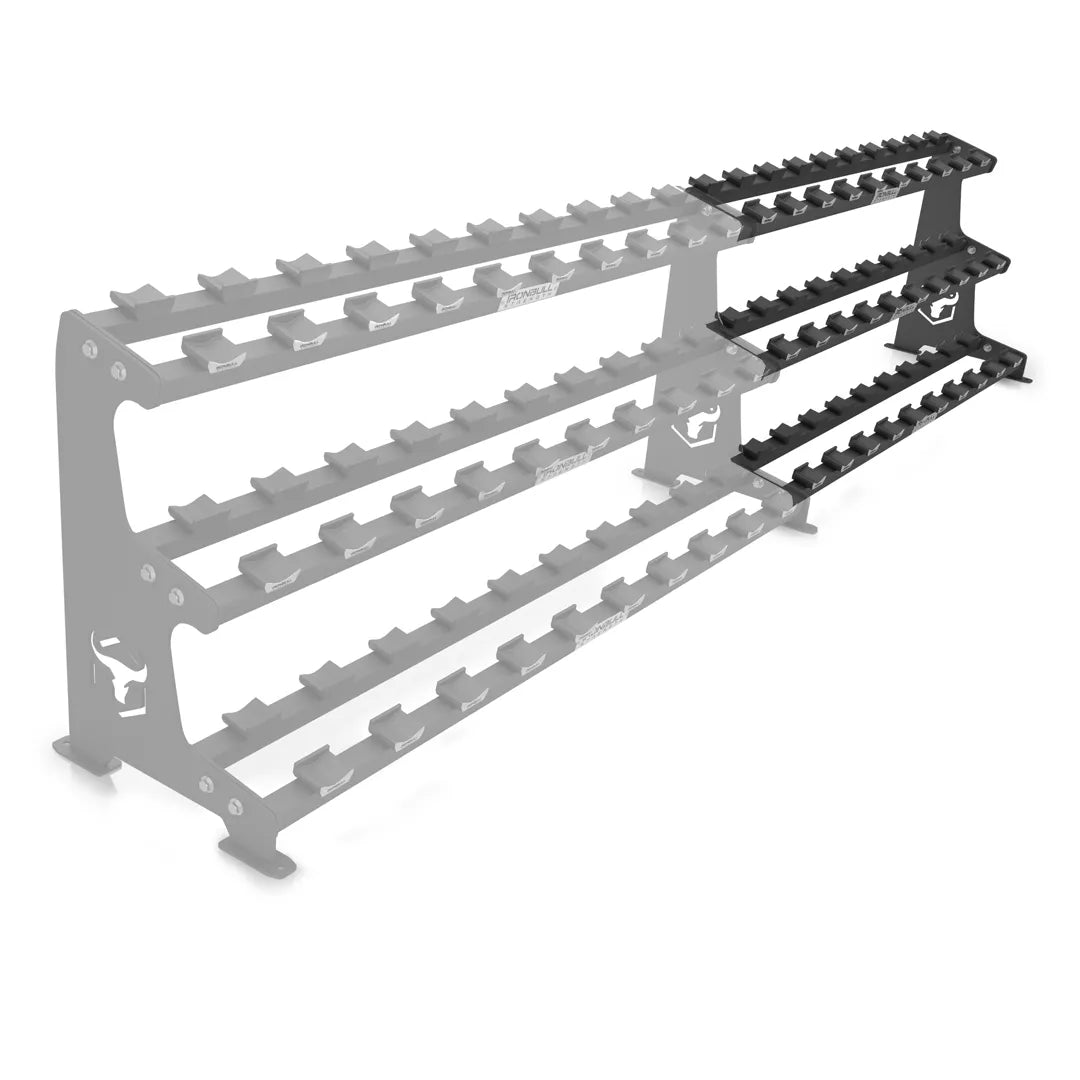 3-Tier Commercial Dumbbell Rack Extension N1