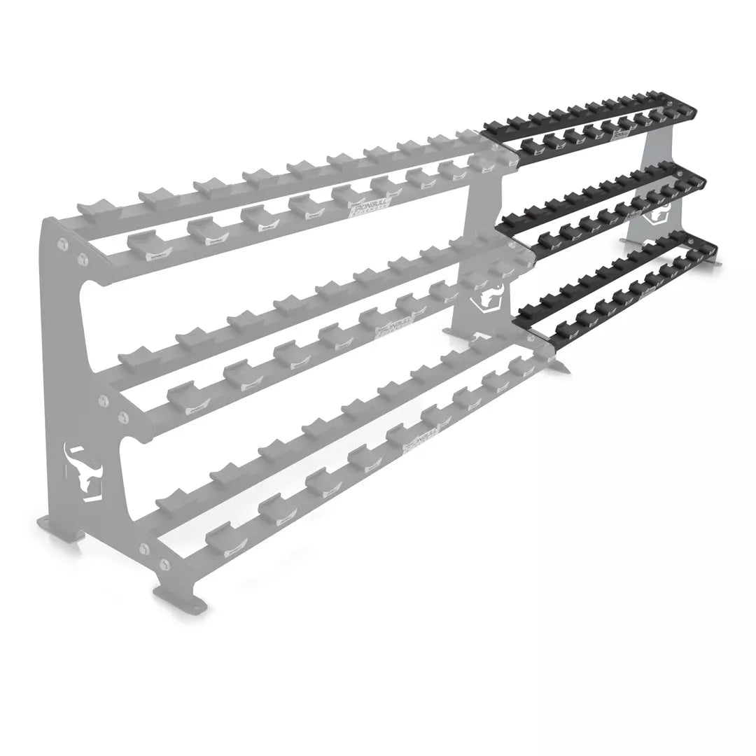 3-Tier Commercial Dumbbell Rack Extension L6