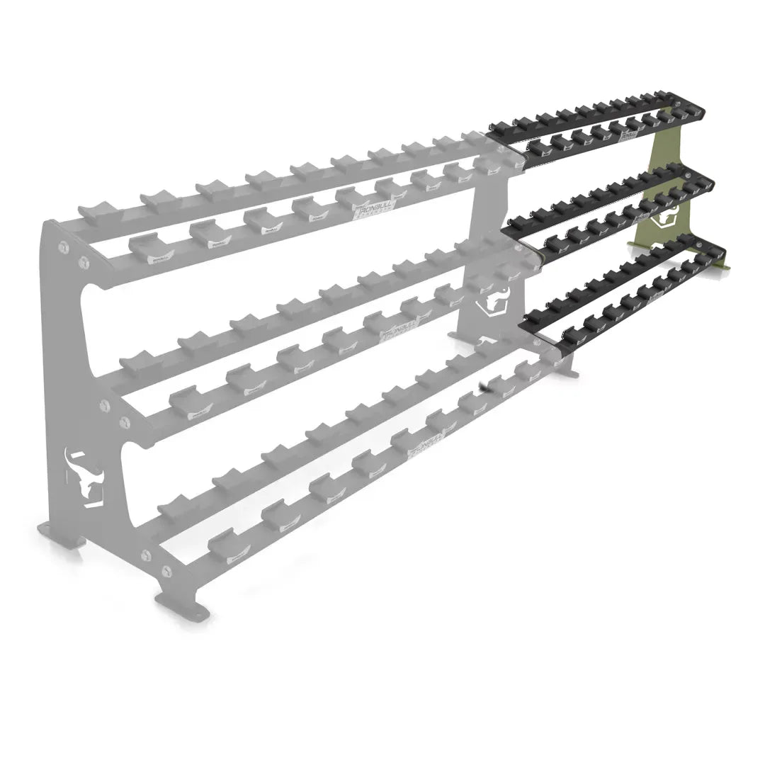 3-Tier Commercial Dumbbell Rack Extension L6