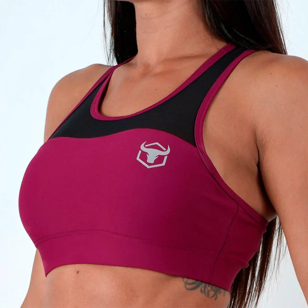 Mesh Top Sports Bra U6