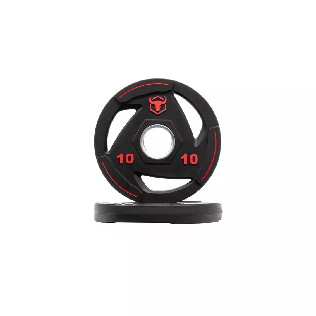 Rubber Coated Weight Plates & Sets (LB) V9