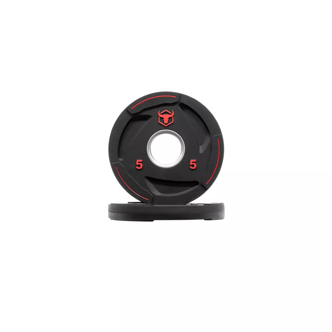 Rubber Coated Weight Plates & Sets (LB) V9
